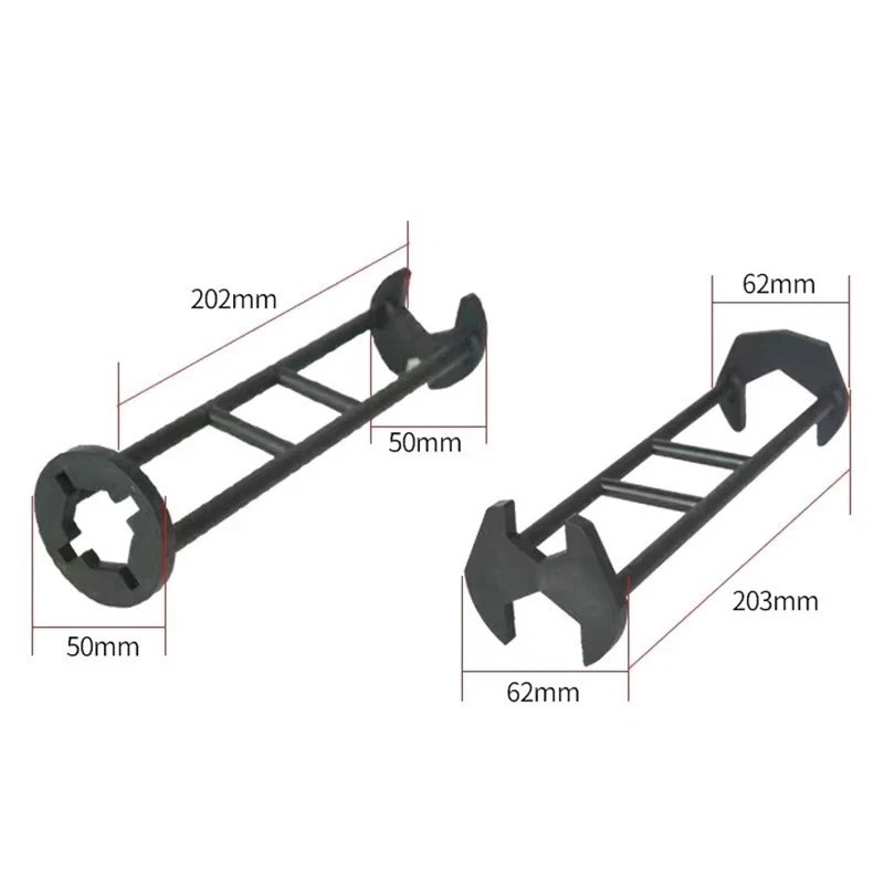 Multifunctional Sink Wrench Set, 2-Pack Basin and Faucet Wrench Tool with Fou...