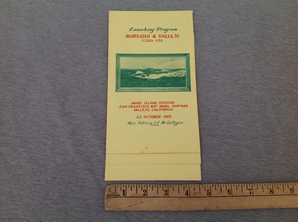 3 1965 Mare Island Navy Yard Programs