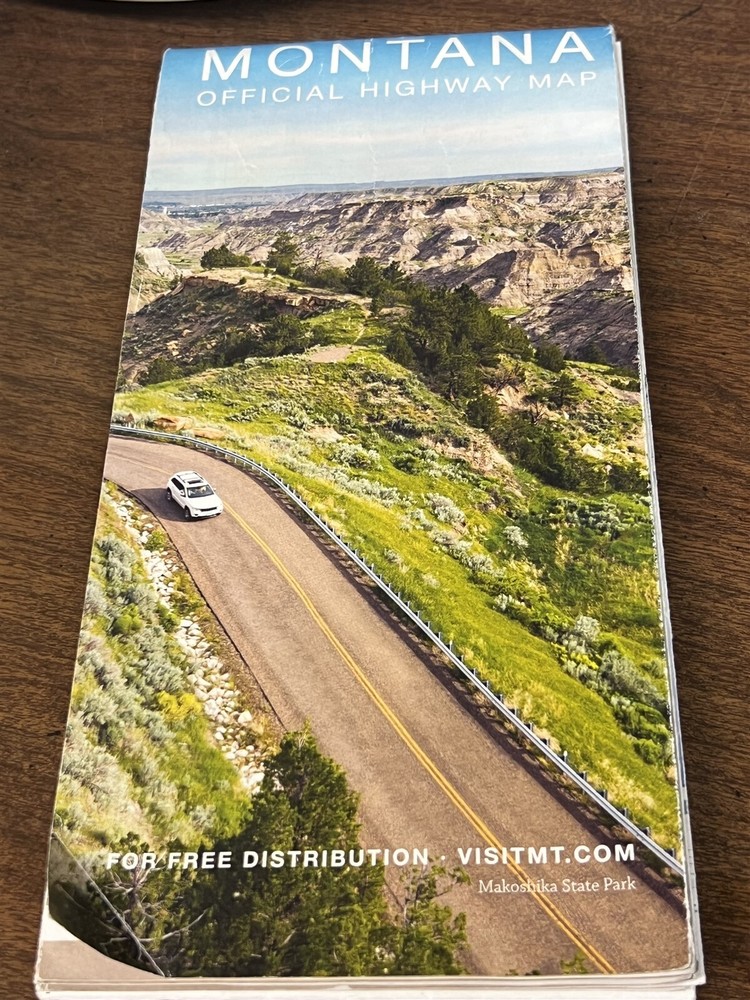2019 Montana Official Highway Map