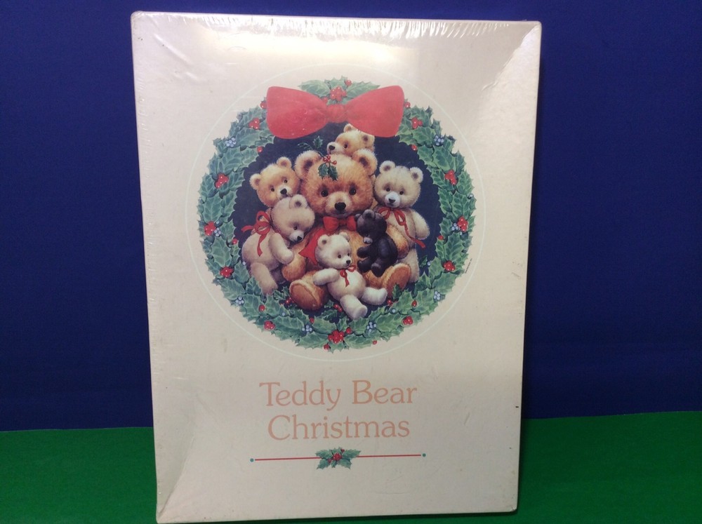 Teddy Bear Christmas Puzzle NIB