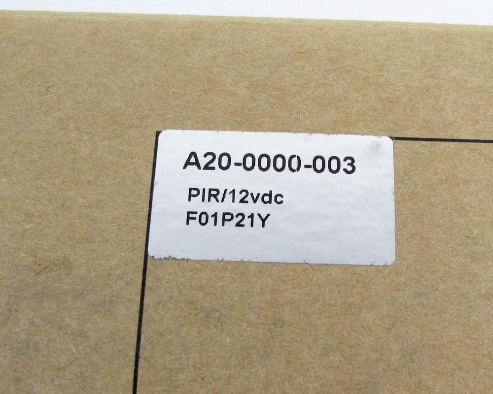 Veo A20-0000-003 Motion Sensor Switch 12V w/ Installation Instructions