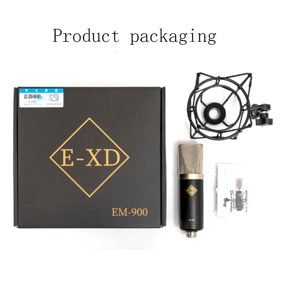 New EXD EM-900 condenser microphone, specifically designed for studios/live sing