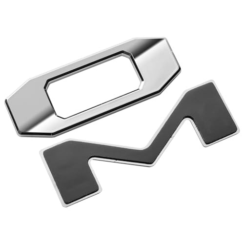 PRO Premium Tailgate Letter Inserts Compatible with Pro Premium Bright Chrome