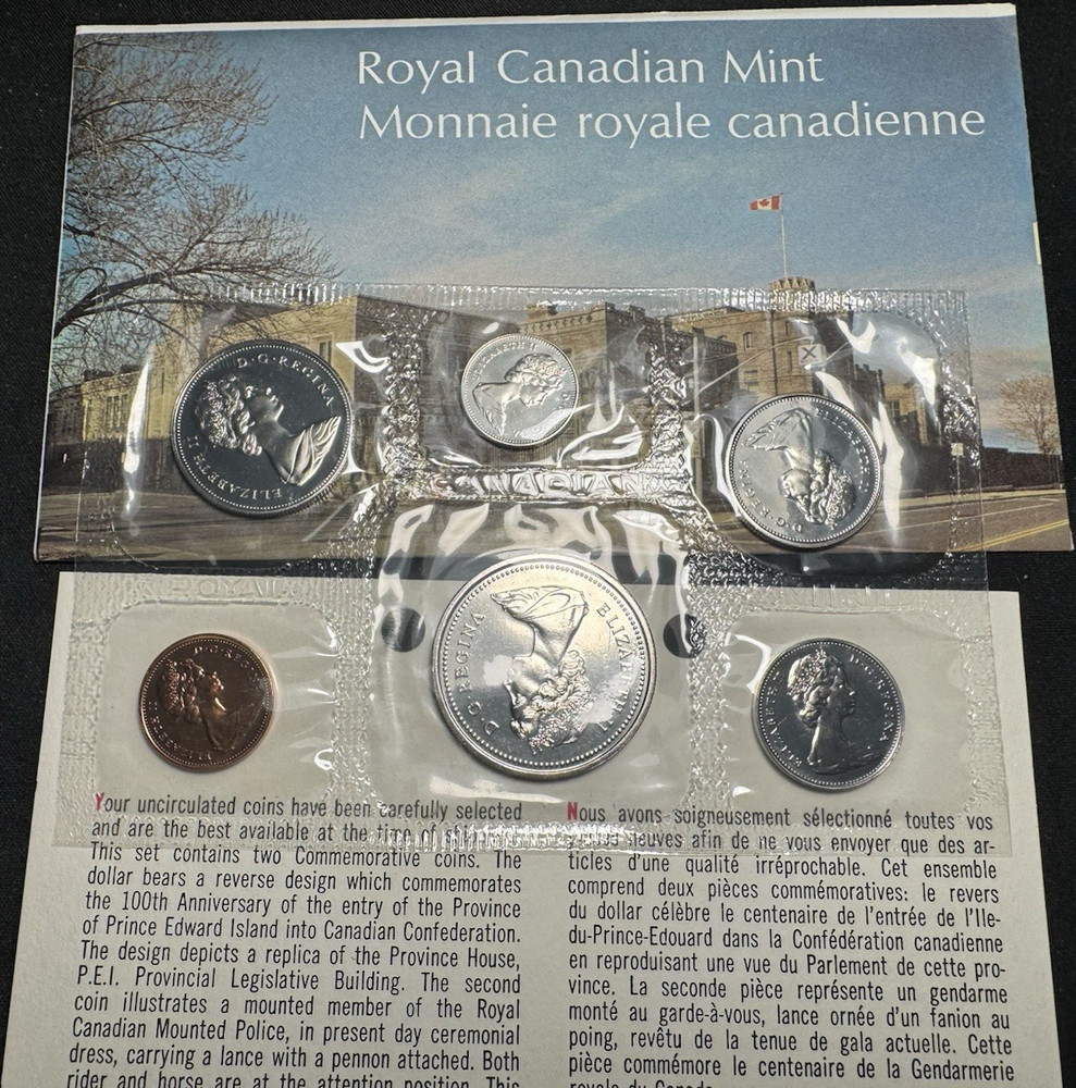 1973 Large Bust Canada PL Set in OGP, Rare!