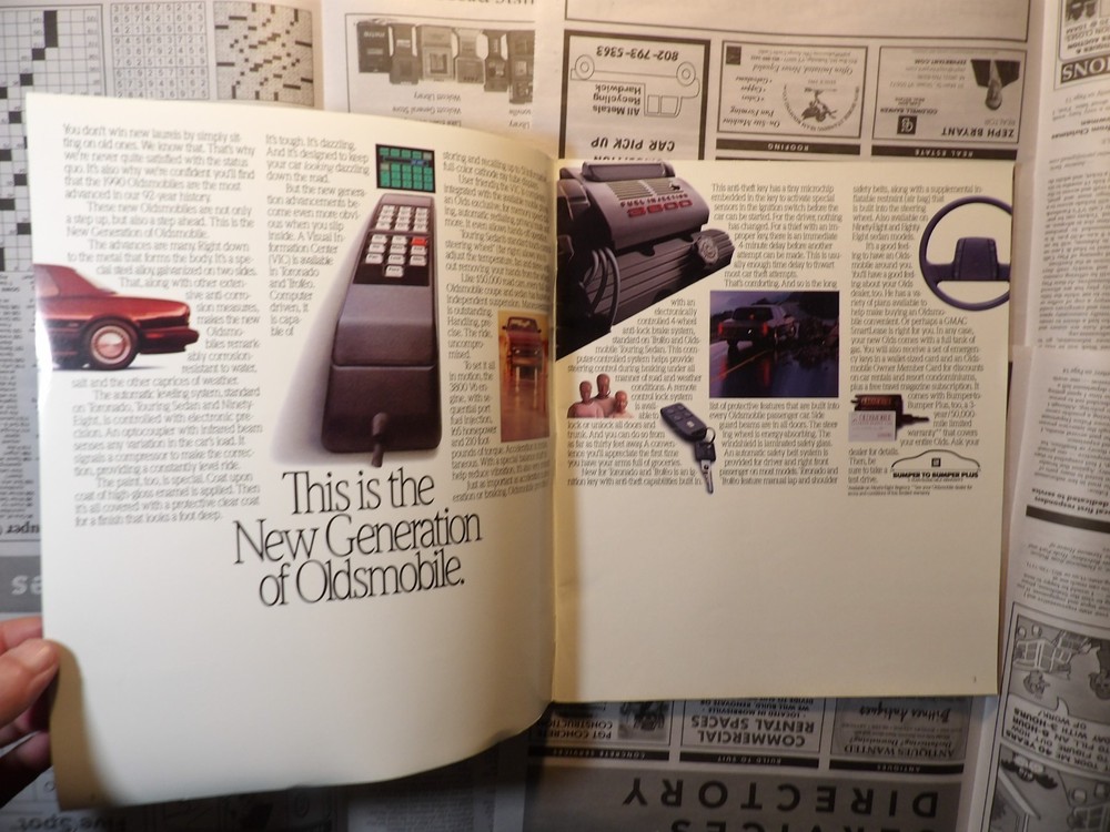 1990 Oldsmobile Brochure