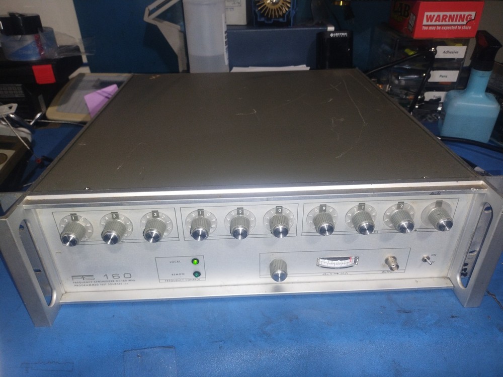 PROGRAMMED TEST SOURCES PTS 160 FREQUENCY SYNTHESIZER ~ PTS160