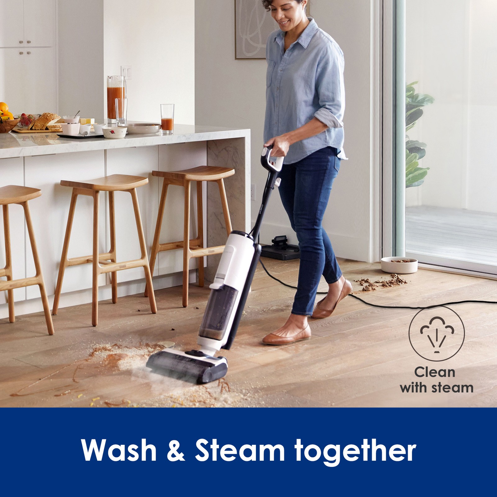 Tineco FLOOR ONE S5 Steam Smart Wet-Dry Vacuum Cleaner