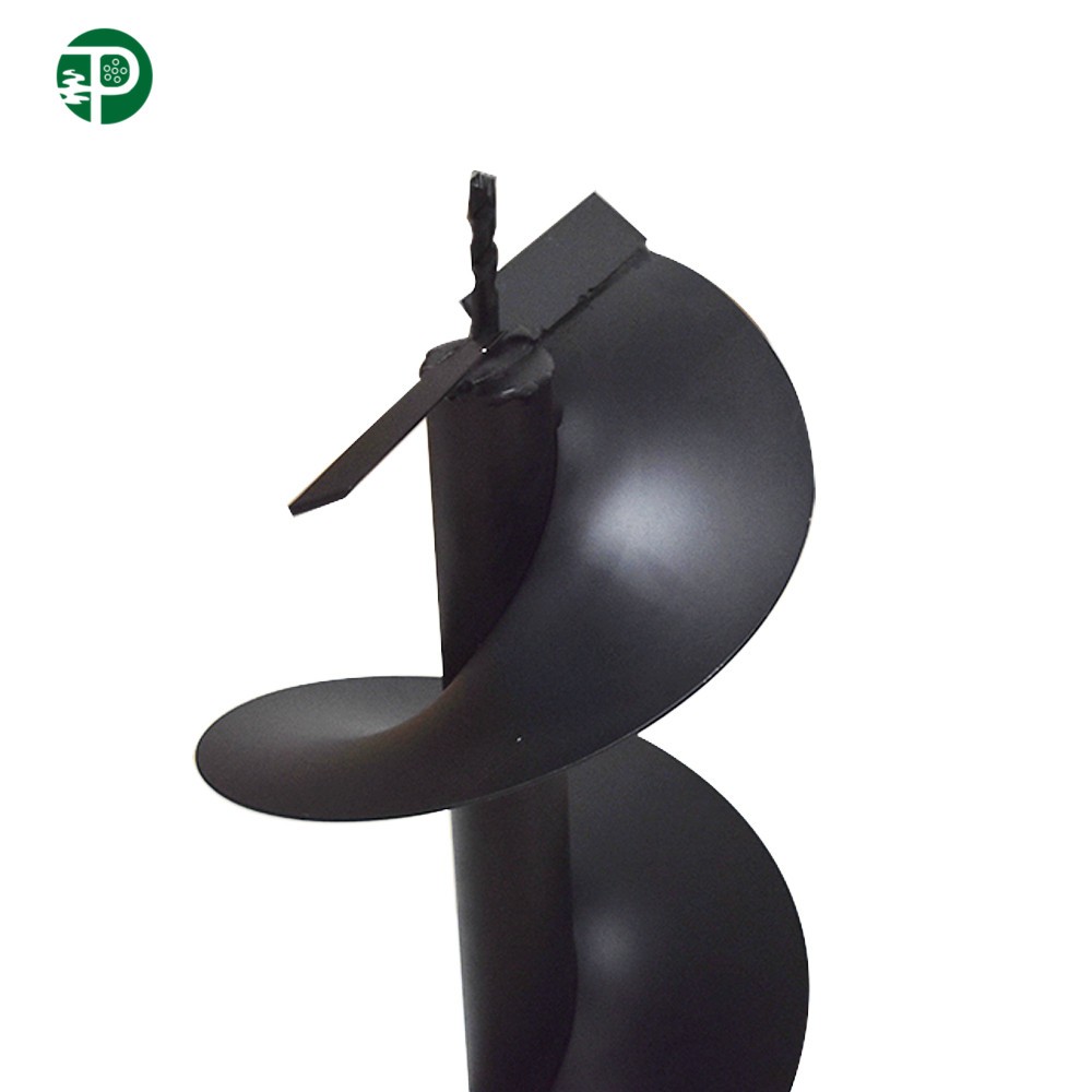 10-Inch Earth Auger Drill Bit for Gas-Powered Fence Hole Digger