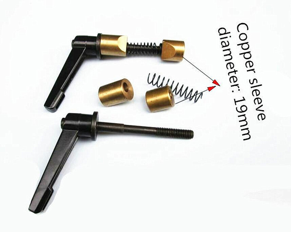 Milling Machine Part Head Lock Bolt Handle 2 Copper Sleeve 5/16 CNC Mill Tools