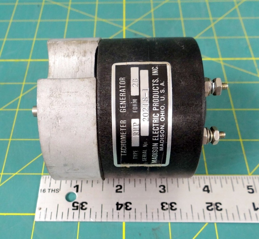 Madison Electric Tachometer Generator P/N ARHP2B