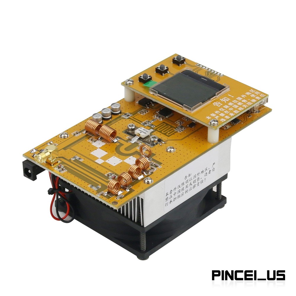 30W 76MHz-108MHz PLL FM Stereo Transmitter Digital Radio Transmitter pc66