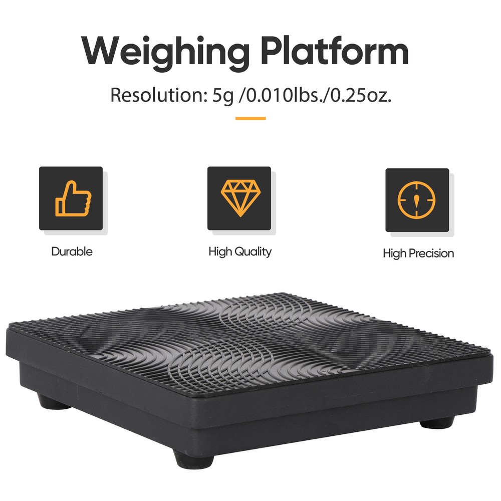 5 PCS Electronic Refrigerant Scale Charging Digital Weight Scale with Case HVAC