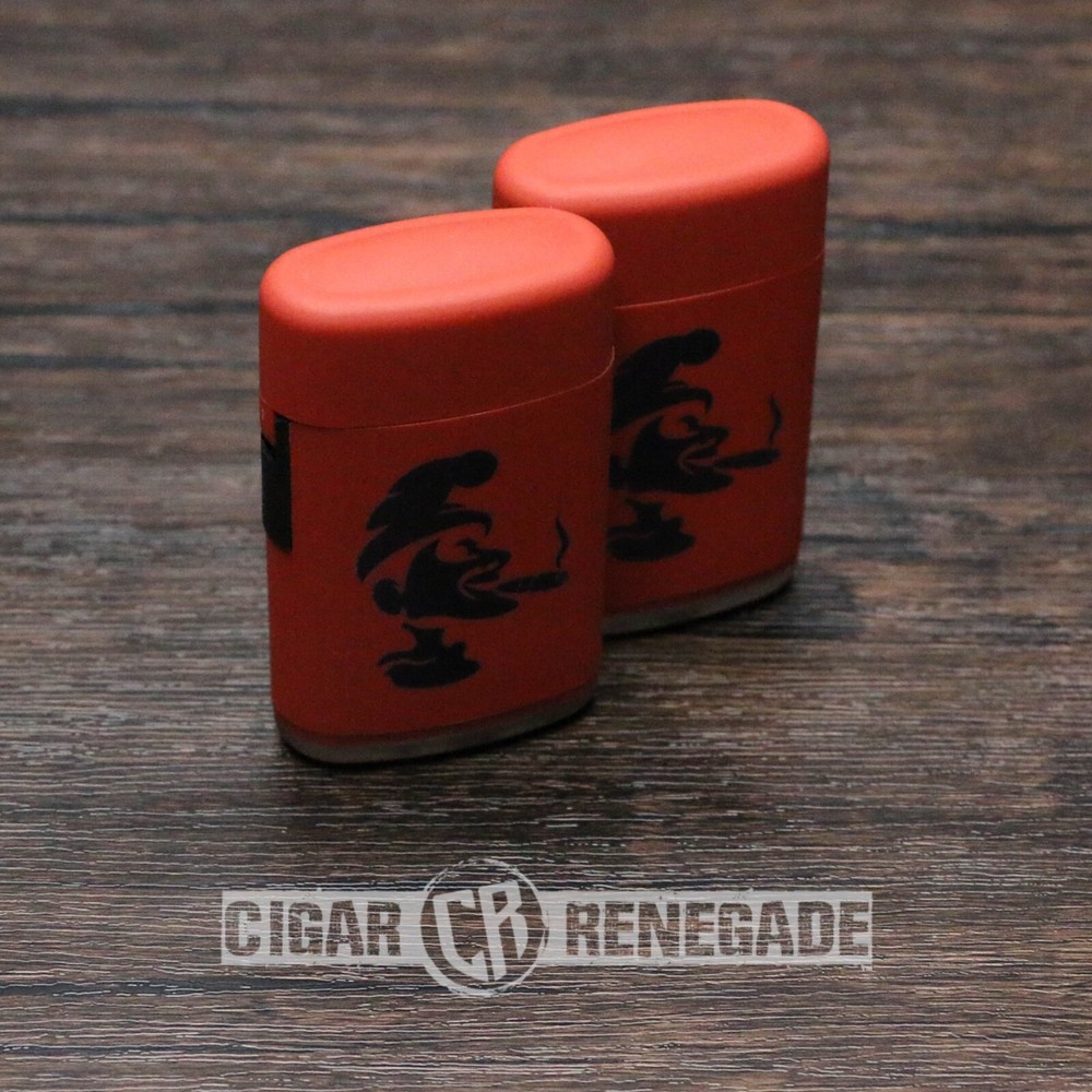 Punch Signature Single Flame Adjustable Refillable Cigar Torch Lighter - 2 Pack