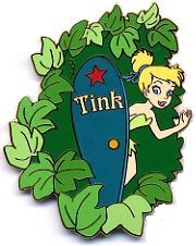 Disney Auctions Dressing Room Door Tinker Bell Pin