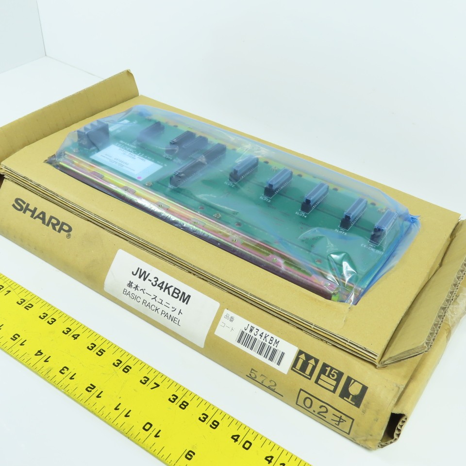 Sharp JW-34KBM Basic Rack Panel Chassis 5-Slot NEW