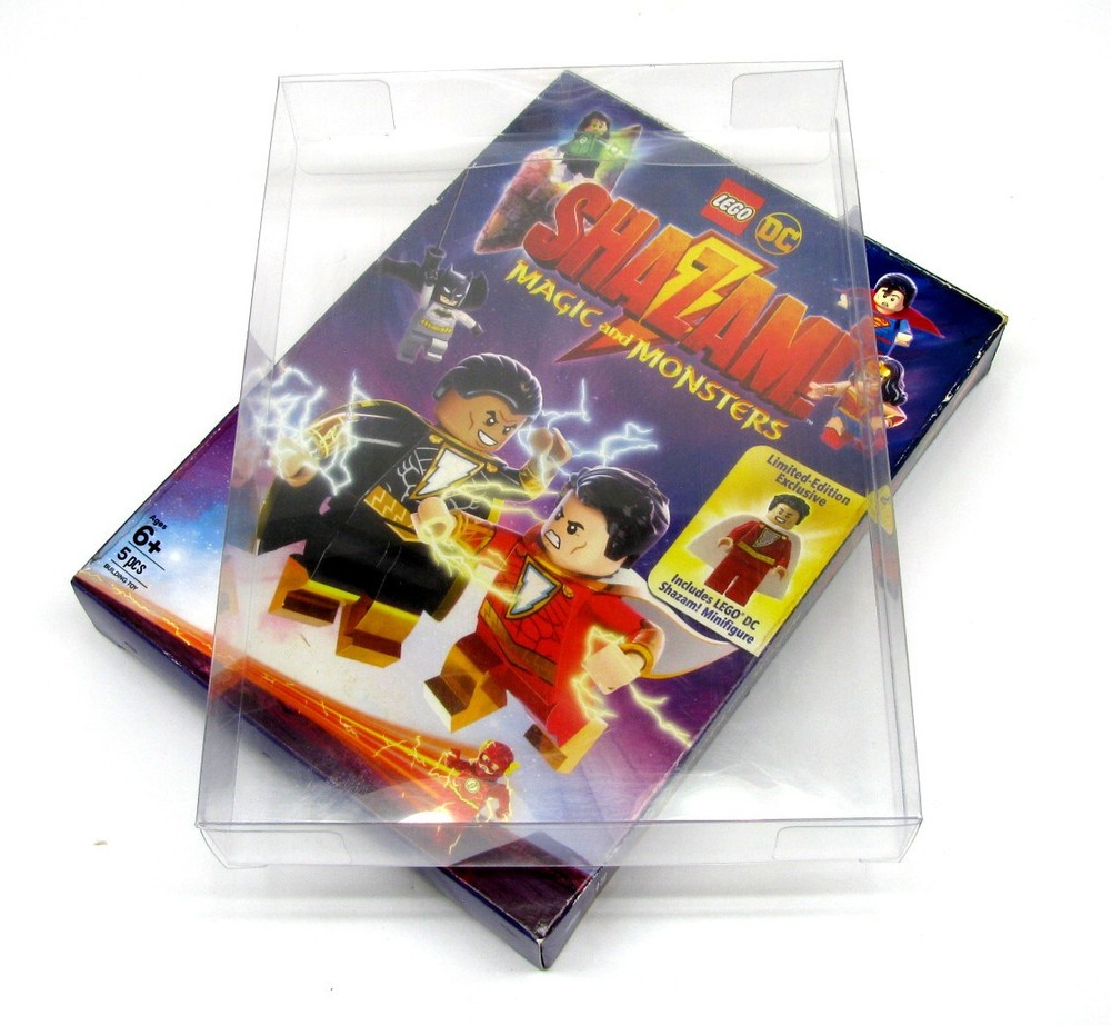 50x DVD OVERSIZED BOX SET (SIZE DVO J) - CLEAR PLASTIC PROTECTIVE BOX PROTECTOR