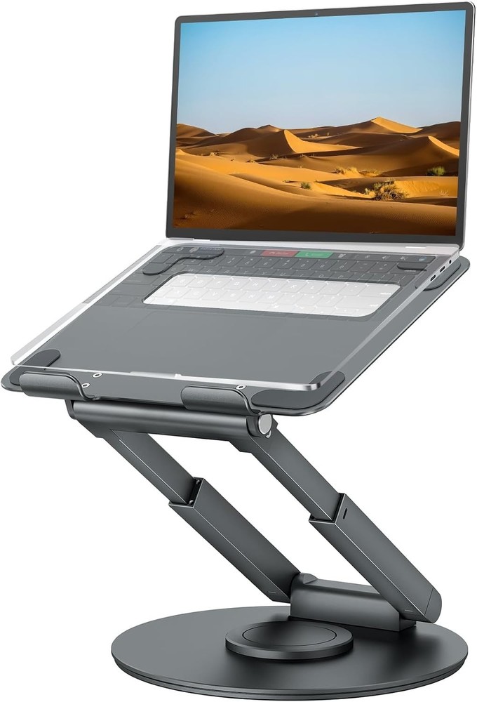 Height Adjustable Sit to Stand Riser for MacBook Pro