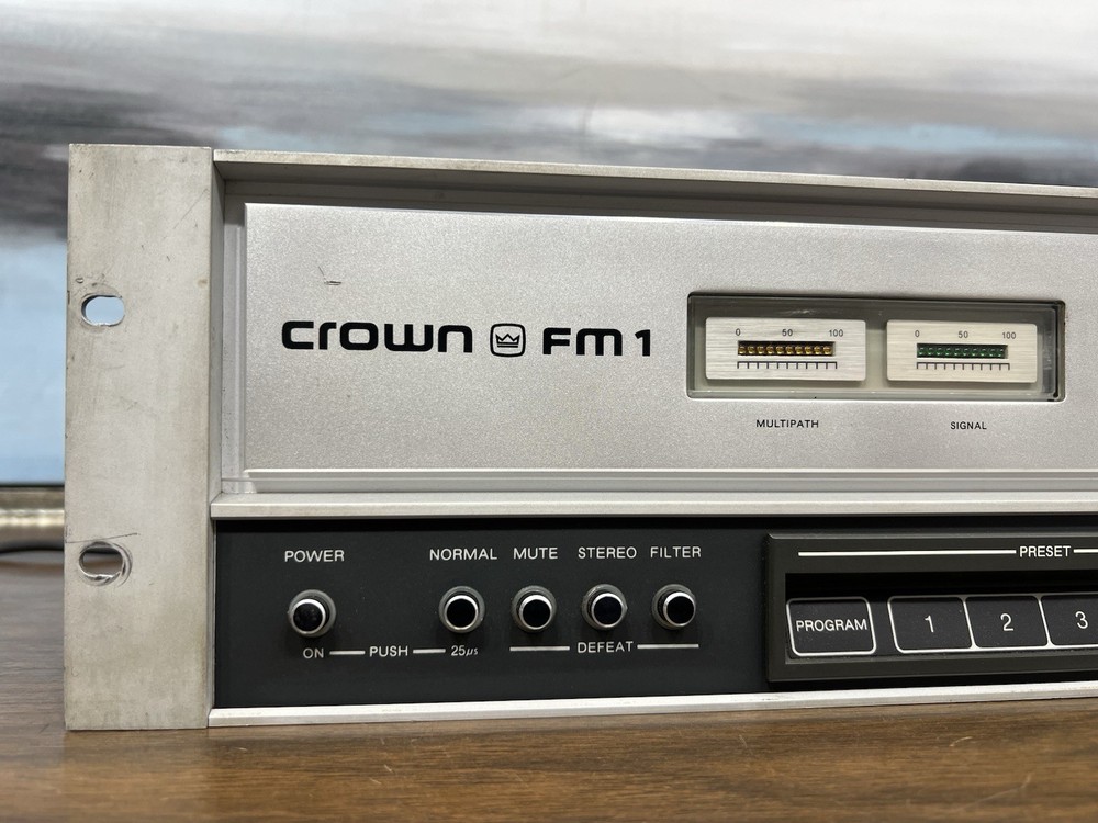 Crown FM1 Digital Tuner WORKING GREAT- TESTED