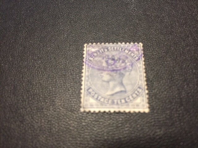 Straits Settlements stamp 51 used