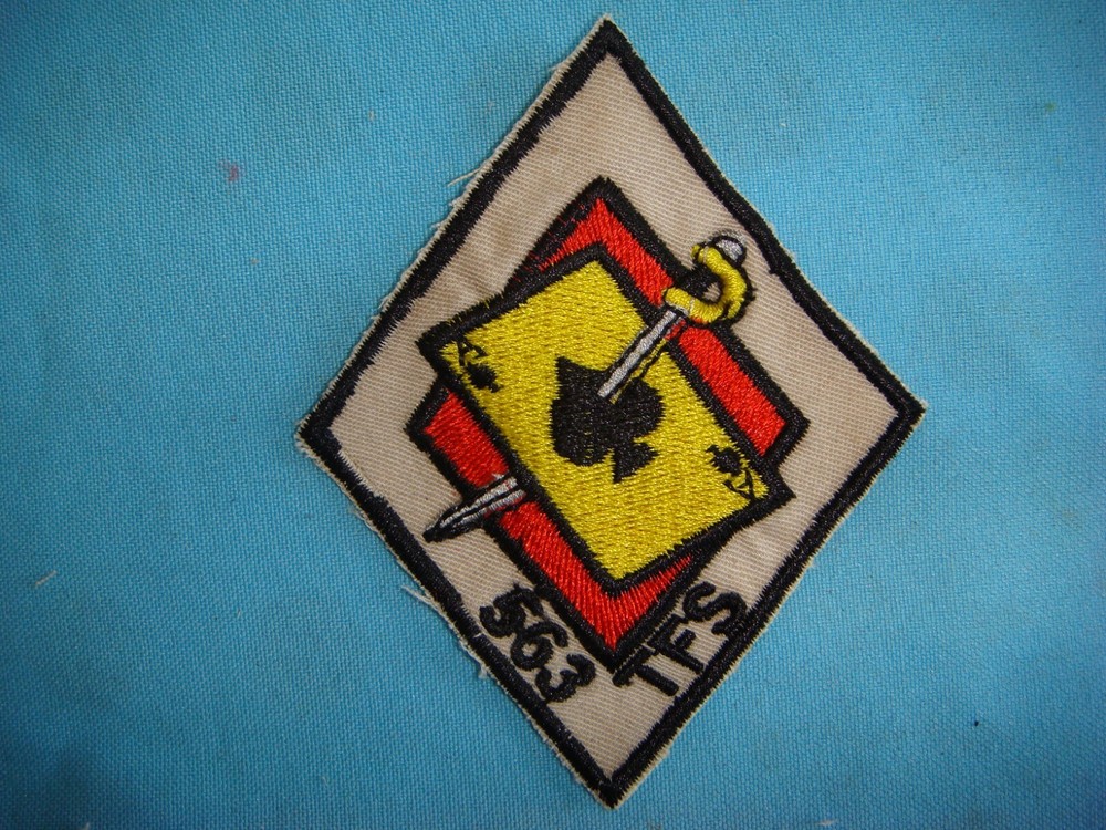 VIETNAM WAR PATCH, US 563rd TACTICAL FIGHTER SQUADRON
