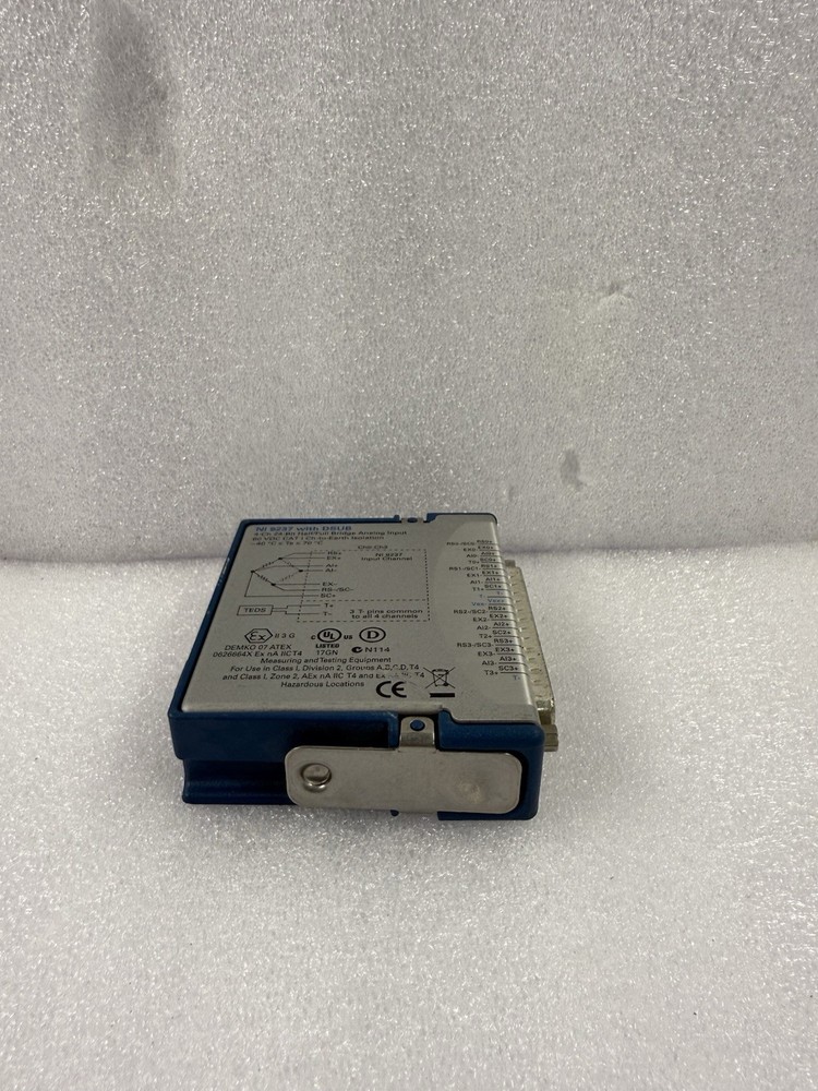 NATIONAL INSTRUMENTS NI 9237 WITH DSUB cDAQ STRAIN/BRIDGE INPUT MODULE TESTED