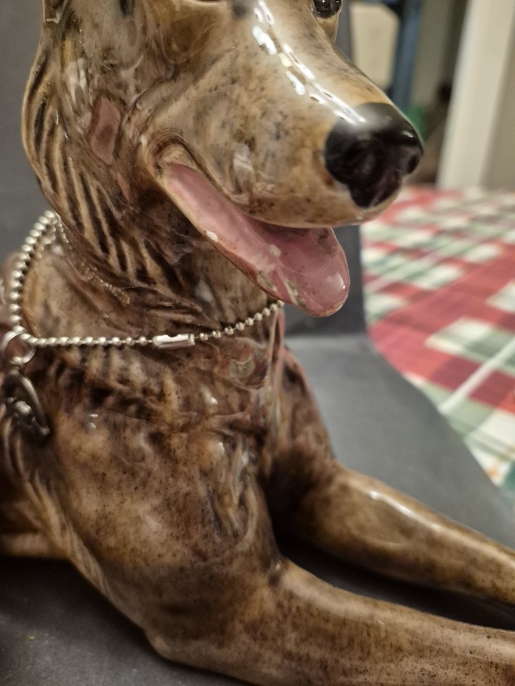 Vintage 1955 Ceramic German Shepherd!