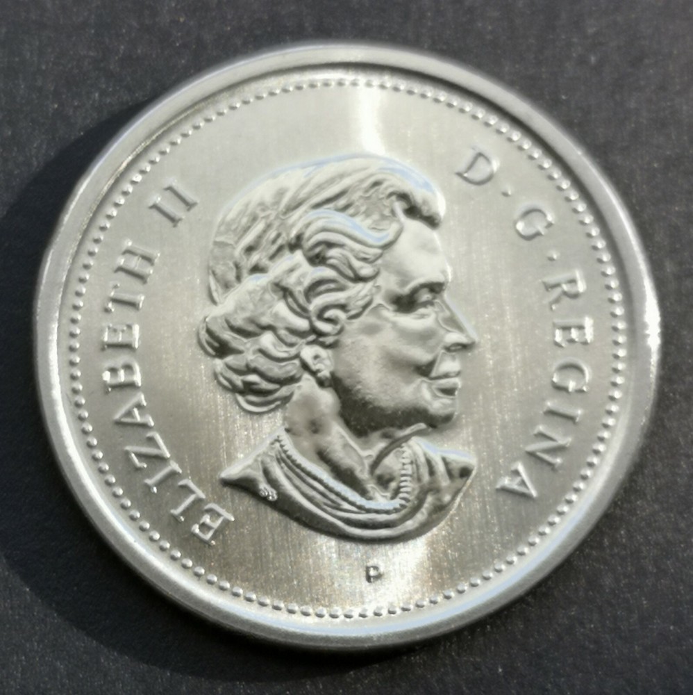 *** CANADA 25 CENTS 2004 P *** SPECIMEN ***
