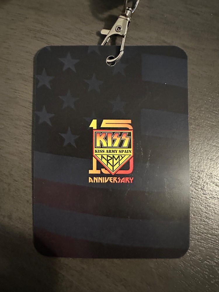 Kiss End of the Road Pass Kiss Army Hard Rock After Show Party NYC