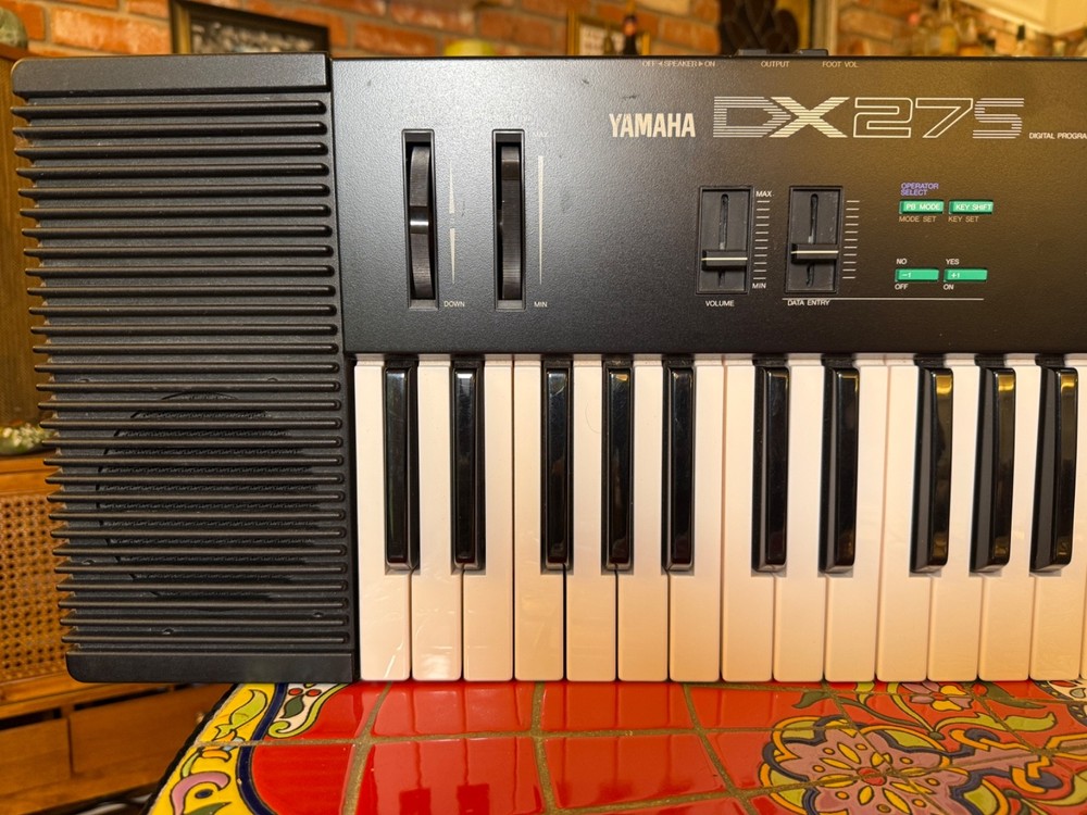Yamaha DX27S FM 4OP Algorithm Synthesizer 1985