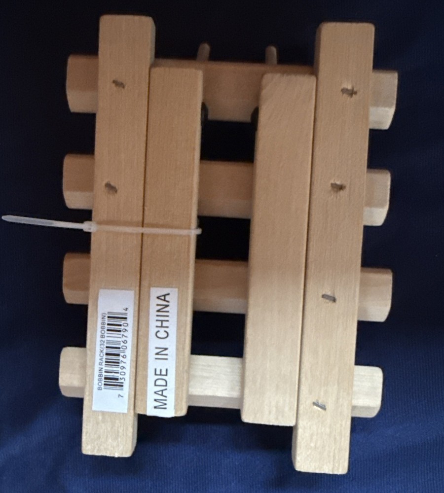 2 June Tailor Racks 30 -Spool Thread & 32 Bobbin Rack