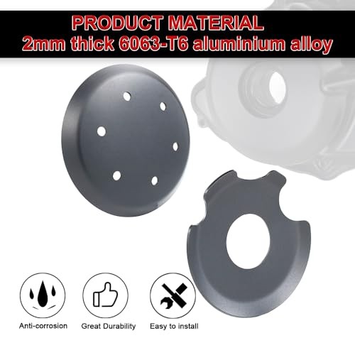 Engine Cover Compatible with TW200 Motorcycle Engine Clutch Ignition Case