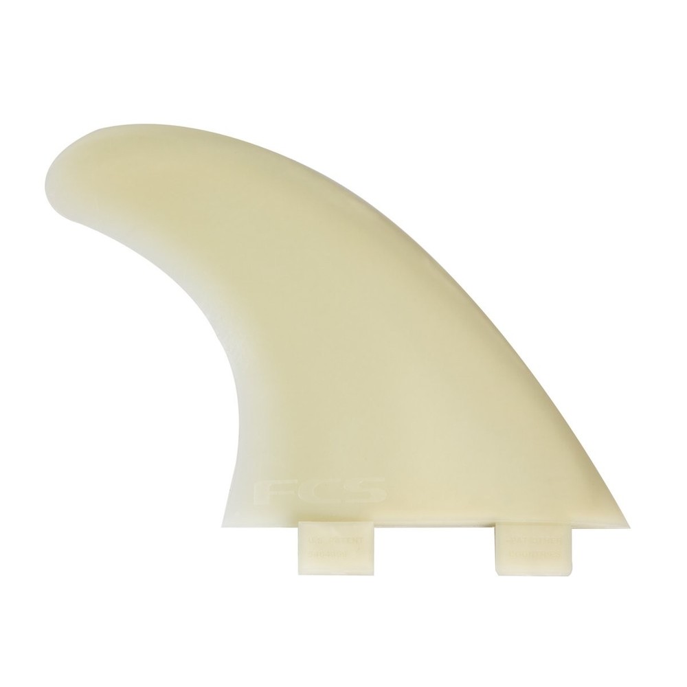 FCS M3 Natural Glass Flex Tri-Fin Set S