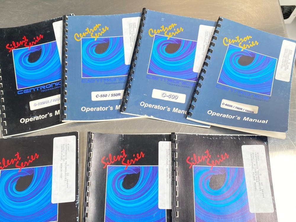 Lot 7 Centronics Technologies LTD - Manual / Users Guide / Instructions Book