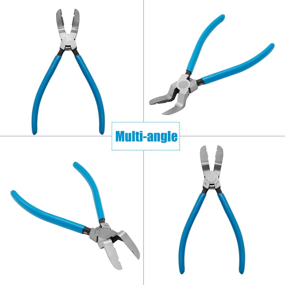 Car Fastener Cutter Clips Panel Puller Plier Tool Push Retainer Pin Rivet Trim
