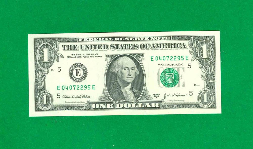 $1 2003-A 1 E/E BLOCK (w) RICHMOND CU. P-1.