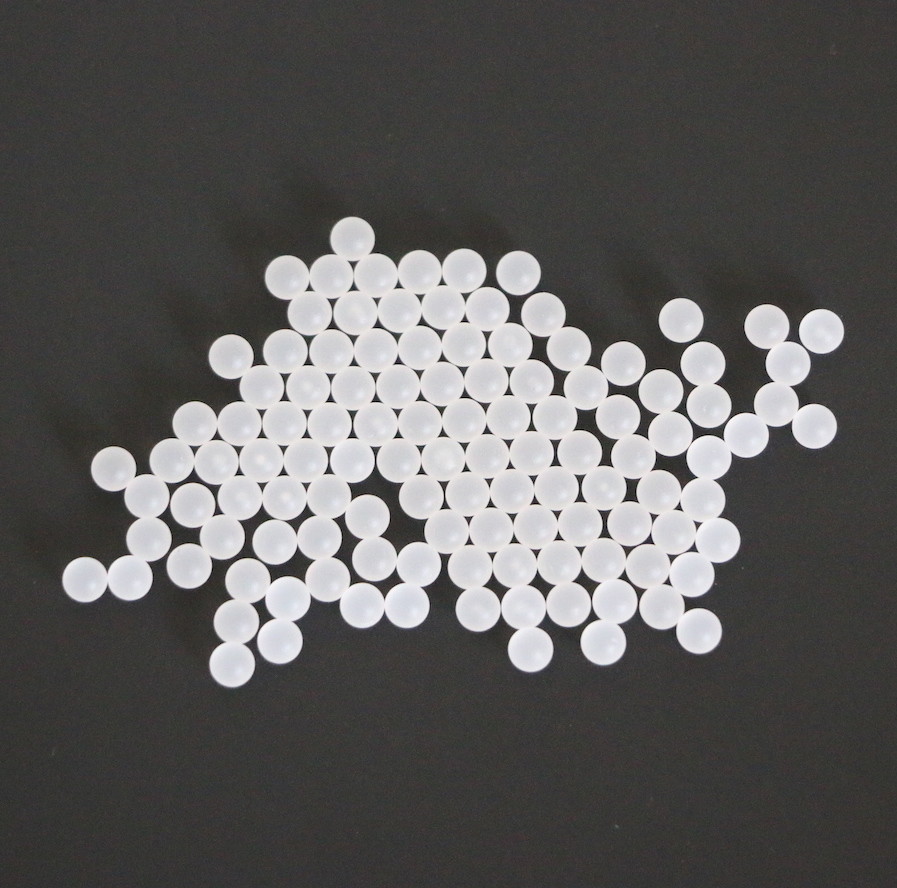 3mm Polypropylene ( PP ) Solid Plastic Bearing Balls Precision Sphere Wholesale