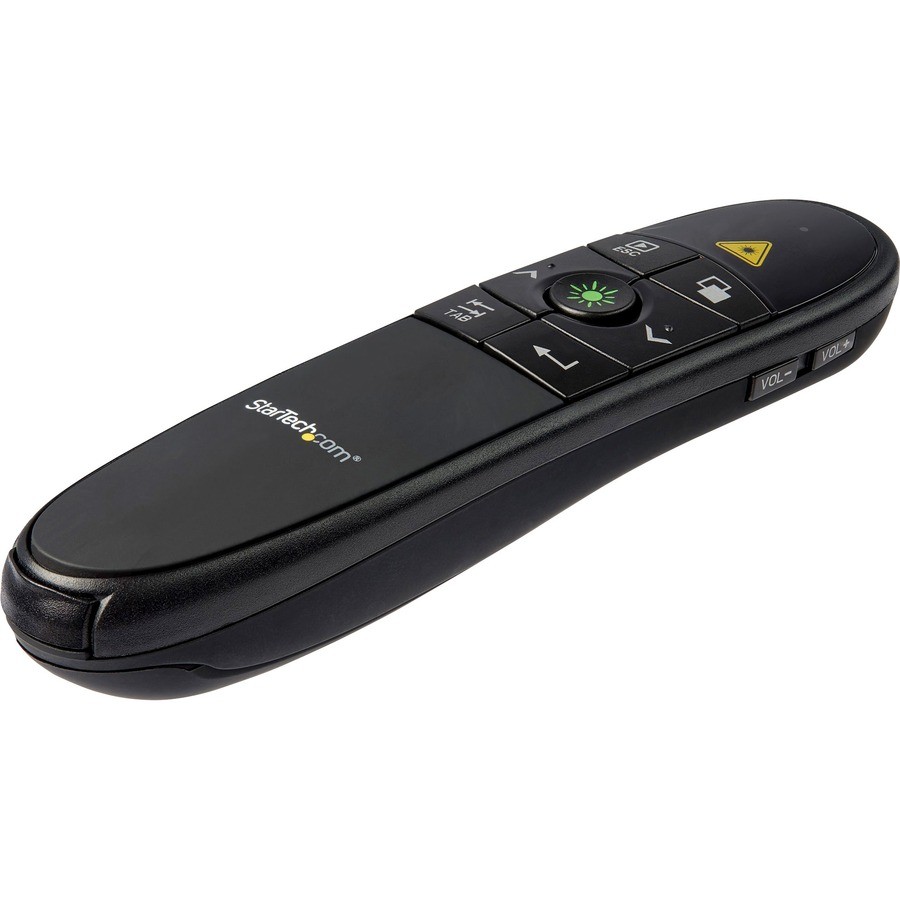 StarTech PRESREMOTEG Wireless Presentation Remote 90 ft Green Laser