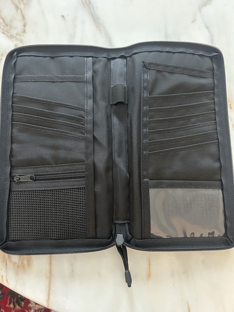 LL bean Canvas Travel Wallet