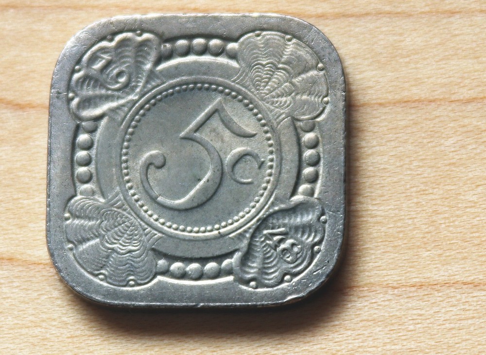 1948 Curacao 5 Cents