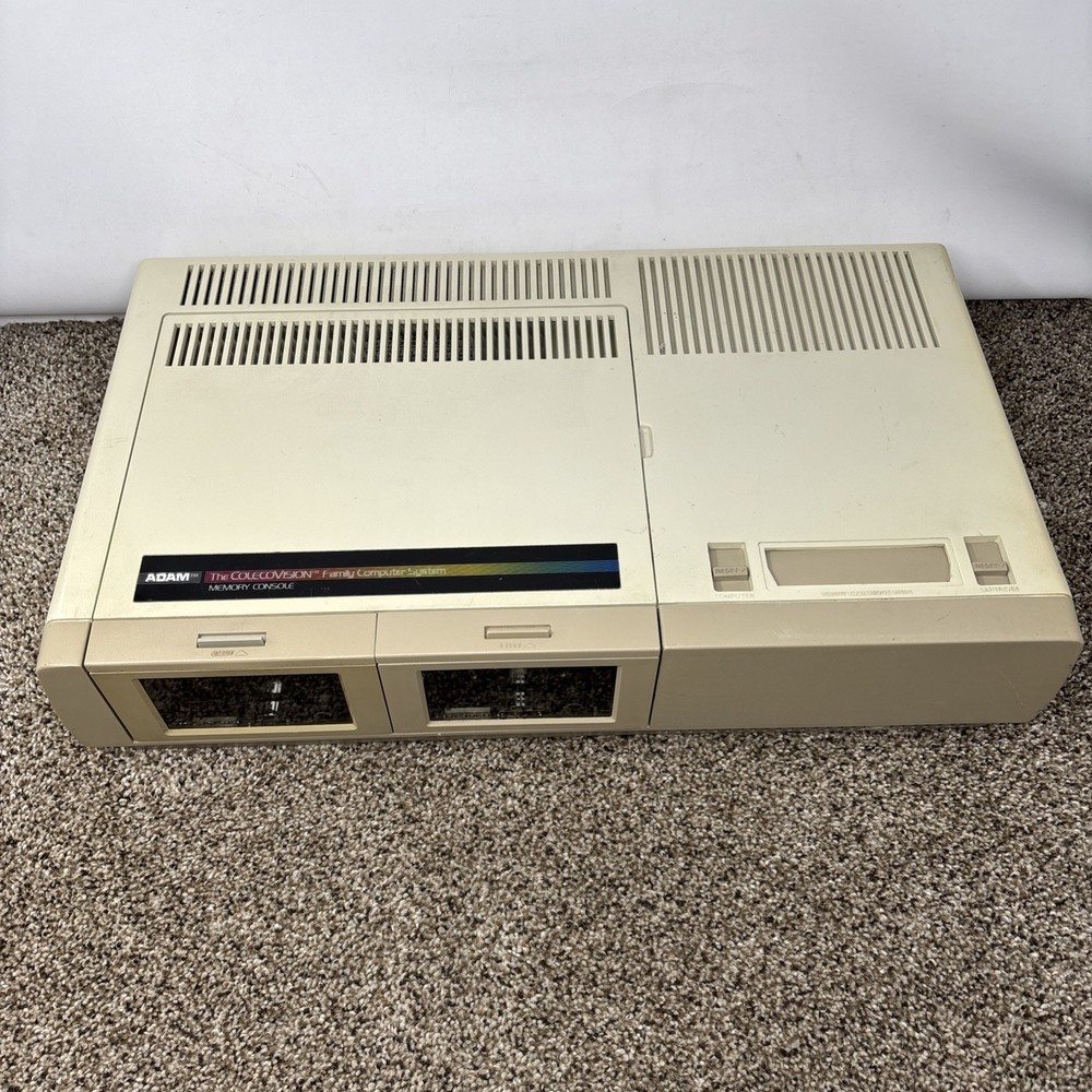 Coleco ADAM CPU ONLY Computer Cassette Drive ColecoVision System Working!