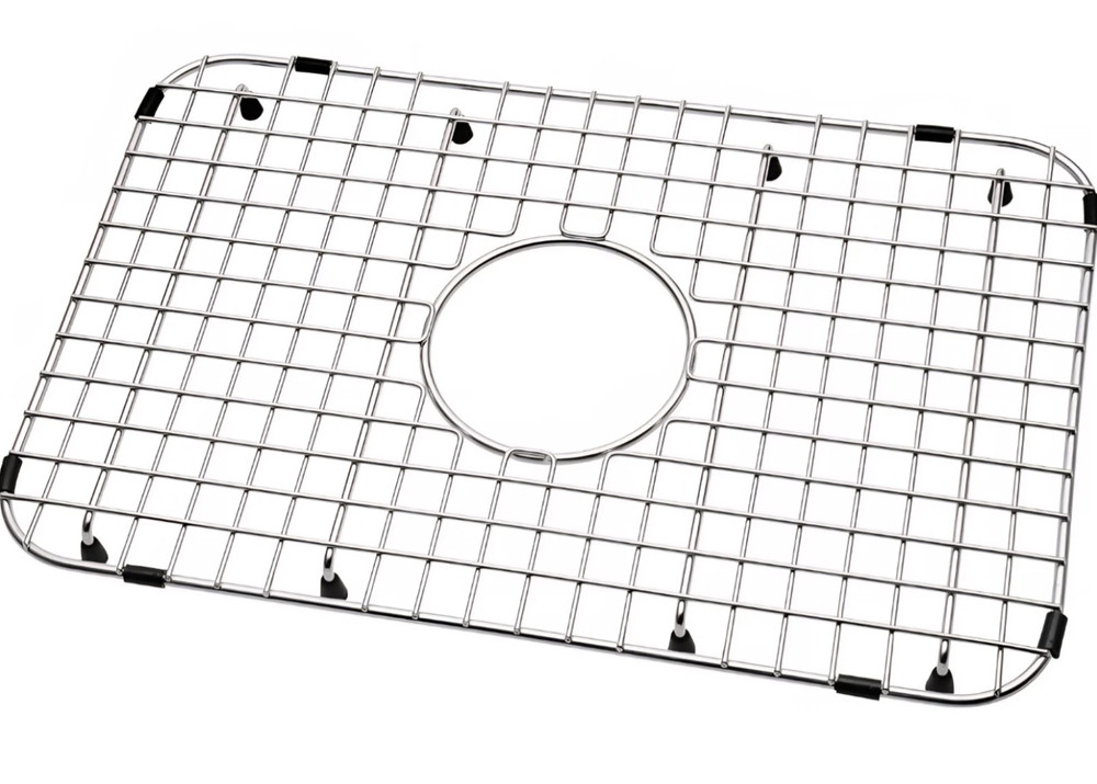 Sink Bottom Grid 21" x 13" Center Drain Corner Radius 2" Protector SVM2113C