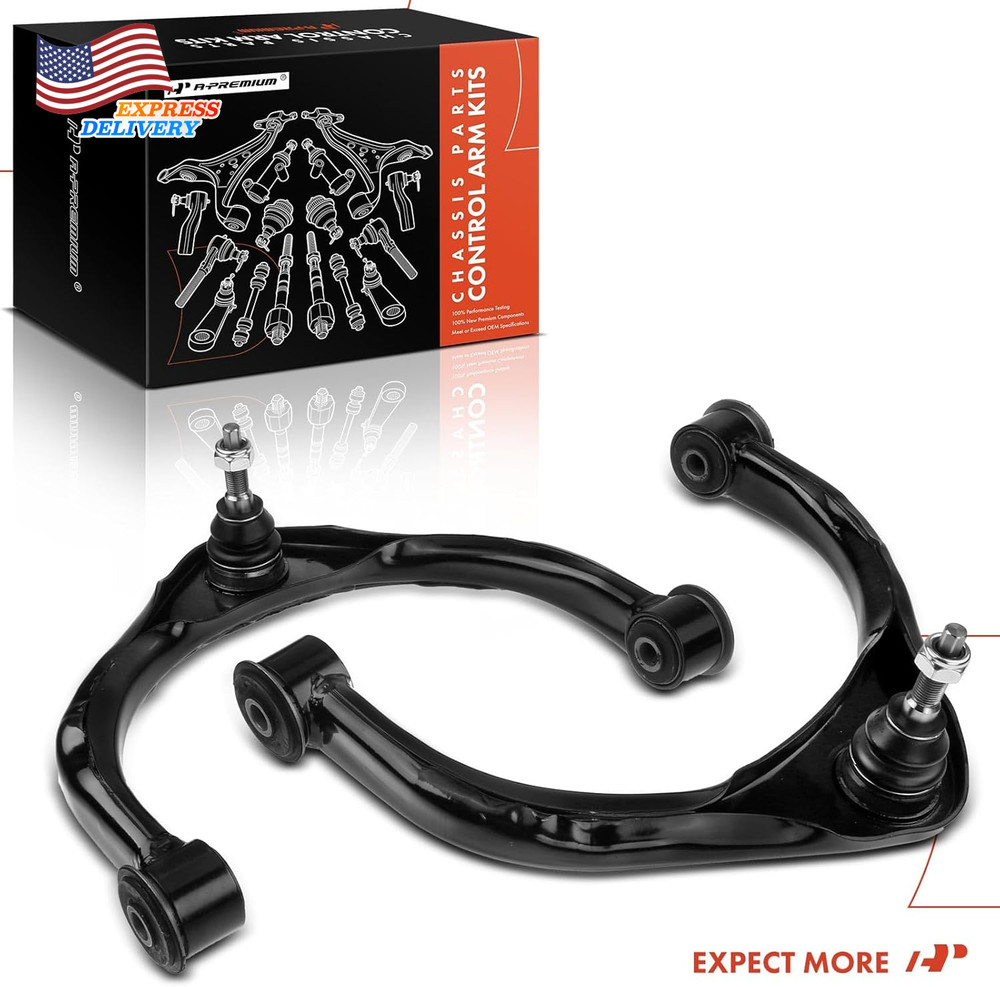 2 X Front Upper Control Arm with Ball Joint & Bushing Compatible Ram 2011-2018