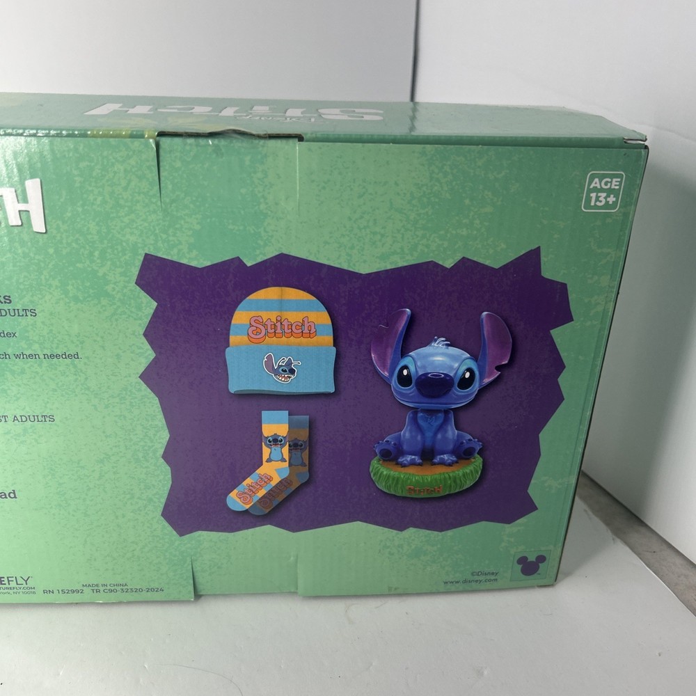 Disney STITCH Bobblehead Gift Set