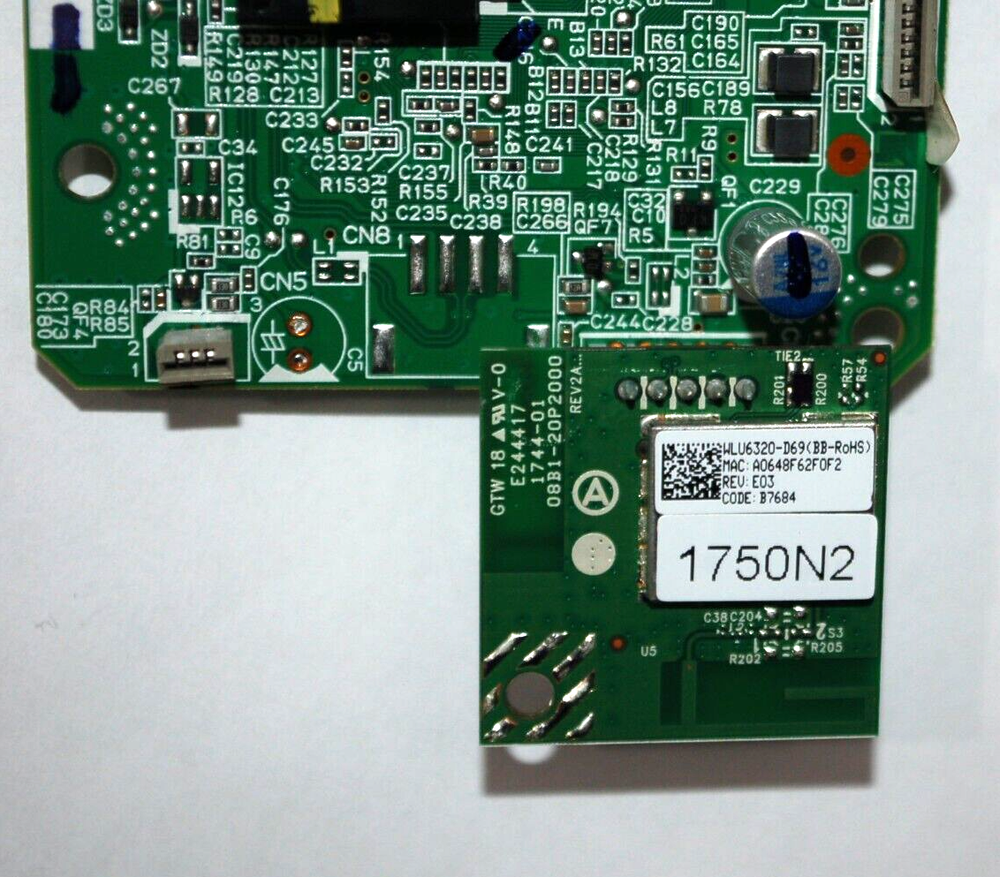 Epson WorkForce WF-2750 Printer Main Logic Board / Formatter 2188147