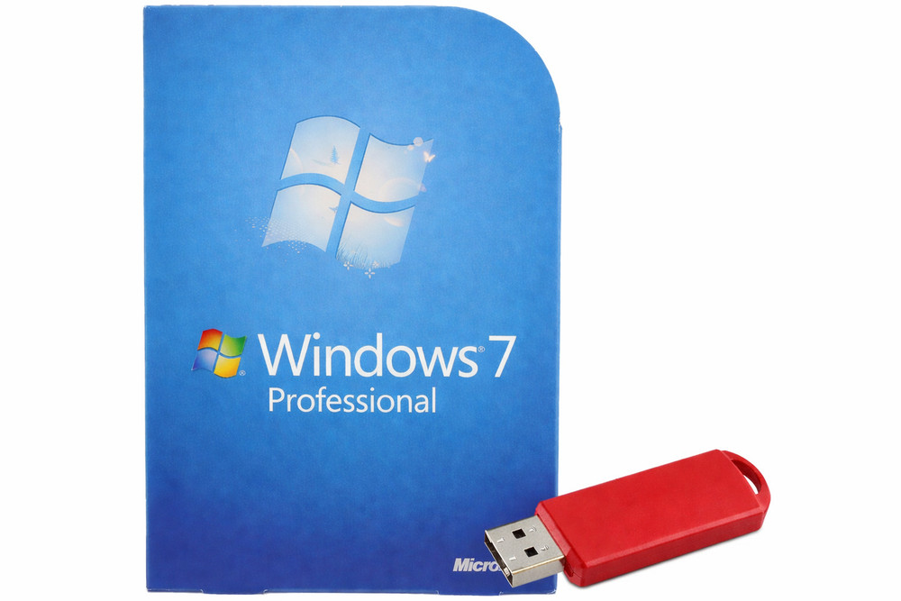 Microsoft Windows 7 Professional 64 Bit Operating System + License  **FAST SHIP*