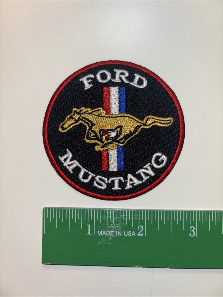 Ford Mustang Embroidered Patch