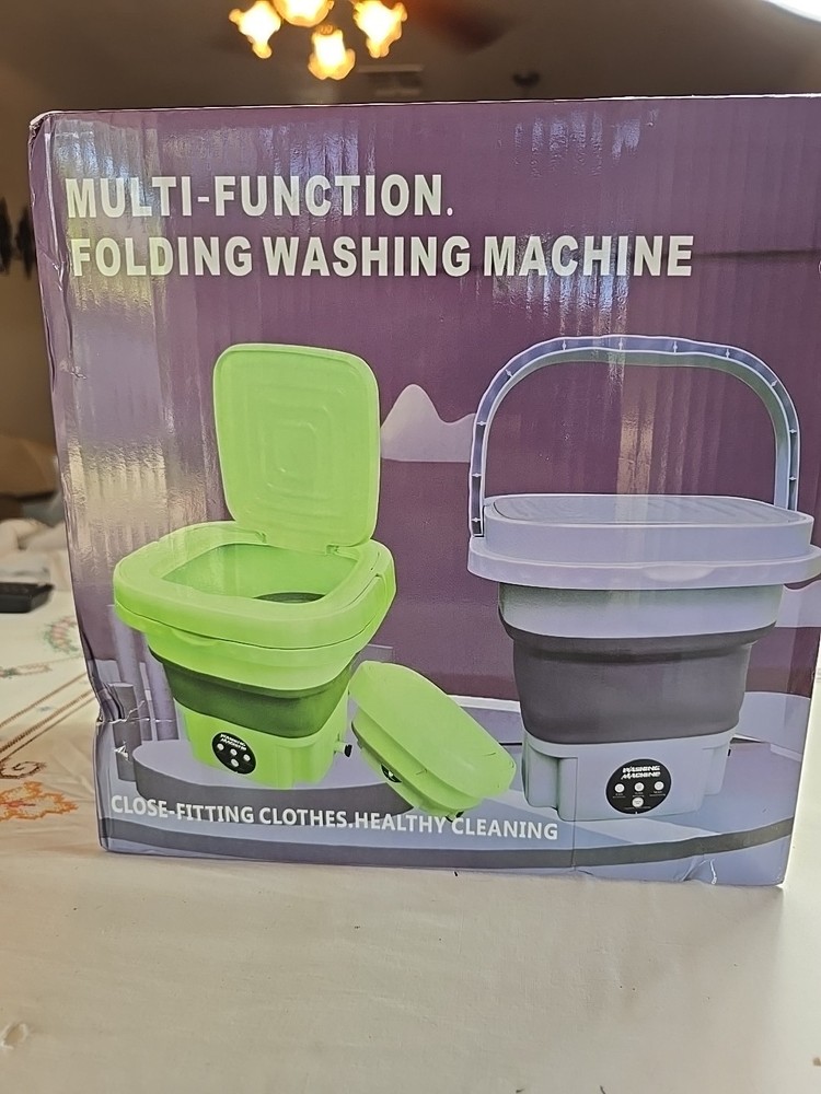 Folding Portable Mini Washing Machine Multi-function 12V 11L 9 L Capacity New