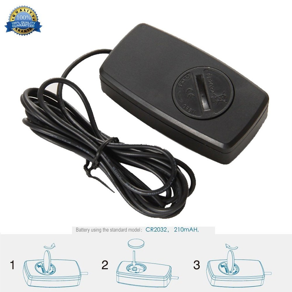 Engine Hour Meter Inductive Tachometer Backlit Gauge Digital Resettable Tach ...