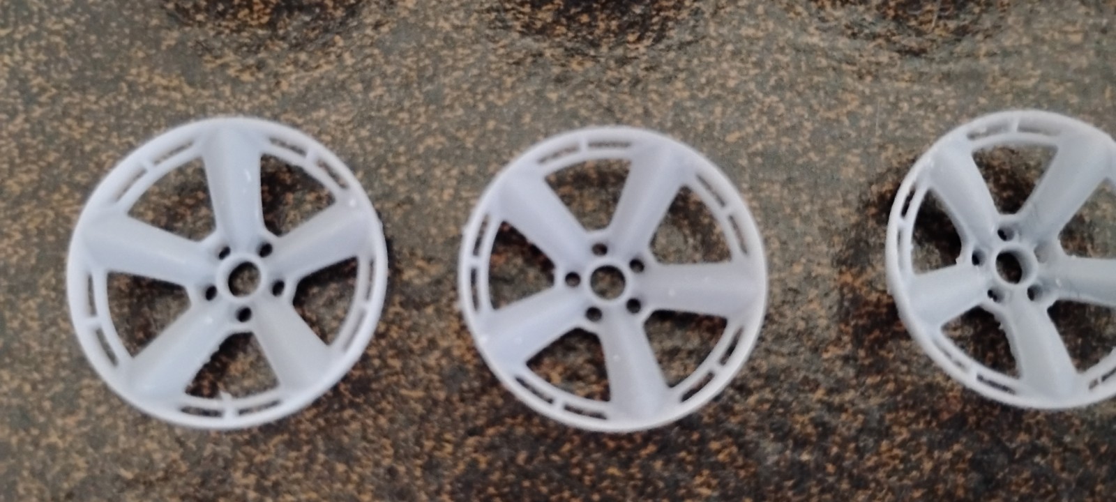 1/24 Scale Resin 20" American Racing Wheels & Michelin Tires 3d Printed