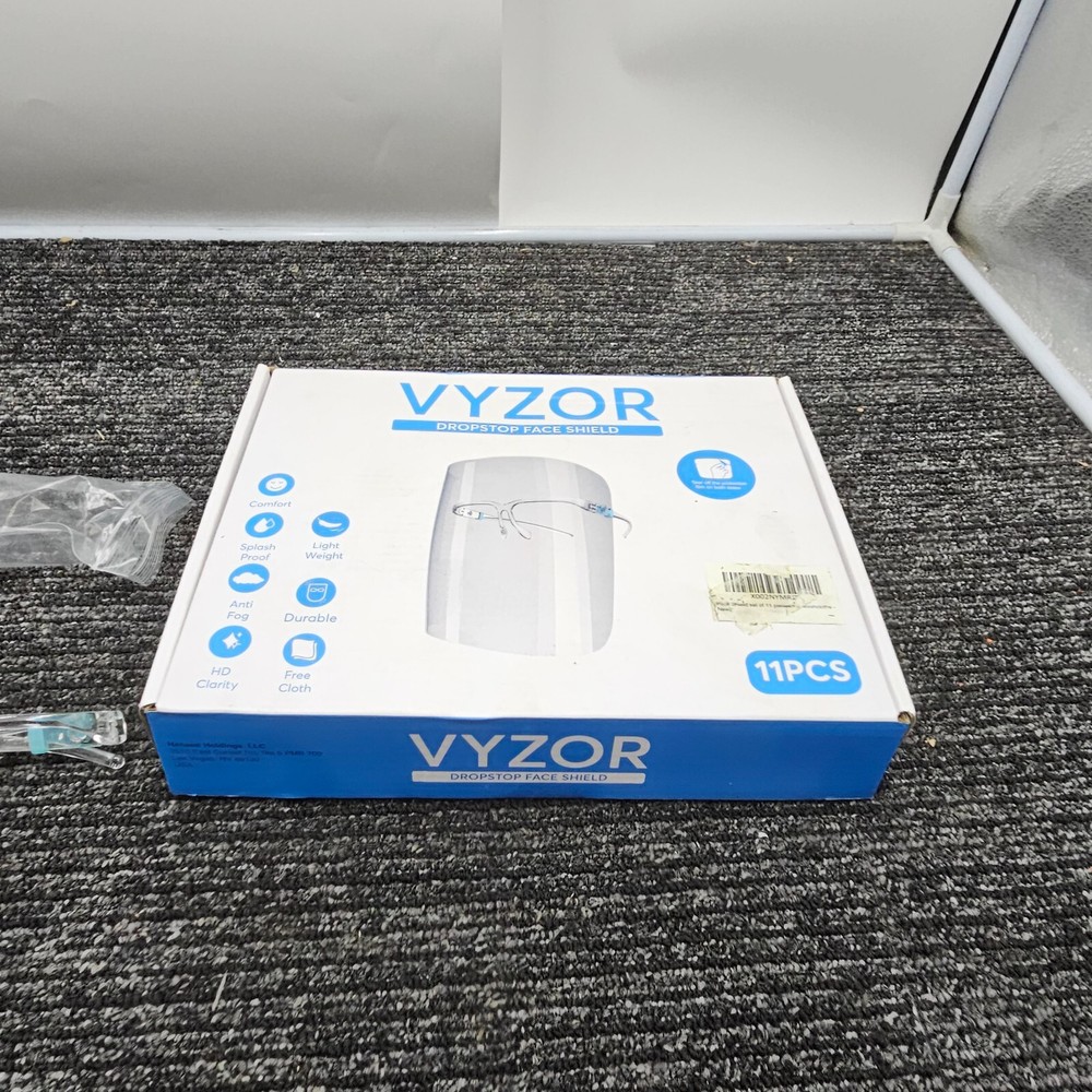 (QTY 11) Vyzor Dropstop Protective Face Shield